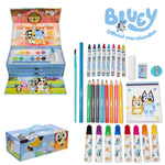 Bluey Kids Art Set 40 Plus Pieces - Colouring Sets - Get Trend