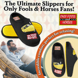 Only Fools and Horses Mens Mule Slippers, Non Slip House Shoes - Mens Gifts