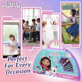 Gabby's Dollhouse Art Set Kids Colouring Set Drawing Painting Sets for Children - Get Trend