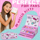 Hello Kitty Art Set for Kids, Painting, Drawing and Colouring Art Supplies in Carry Case