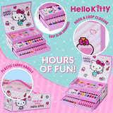 Hello Kitty Art Set for Kids, Painting, Drawing and Colouring Art Supplies in Carry Case