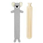 Hot Water Bottle with Animal Fleece Cover - Koala Long - Get Trend