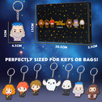 Harry Potter Keyrings for Kids, Mini Figures Set of 7 Keychain Harry Potter Characters - Get Trend