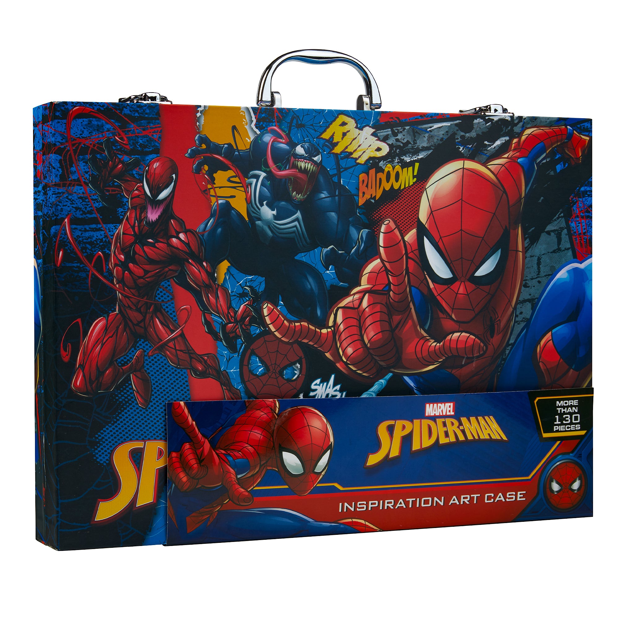 Marvel Avengers Art Set for Kids Colouring Pens - Spiderman - Get Trend