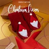 CityComfort Fluffy Christmas Socks for Women - Santa - Get Trend