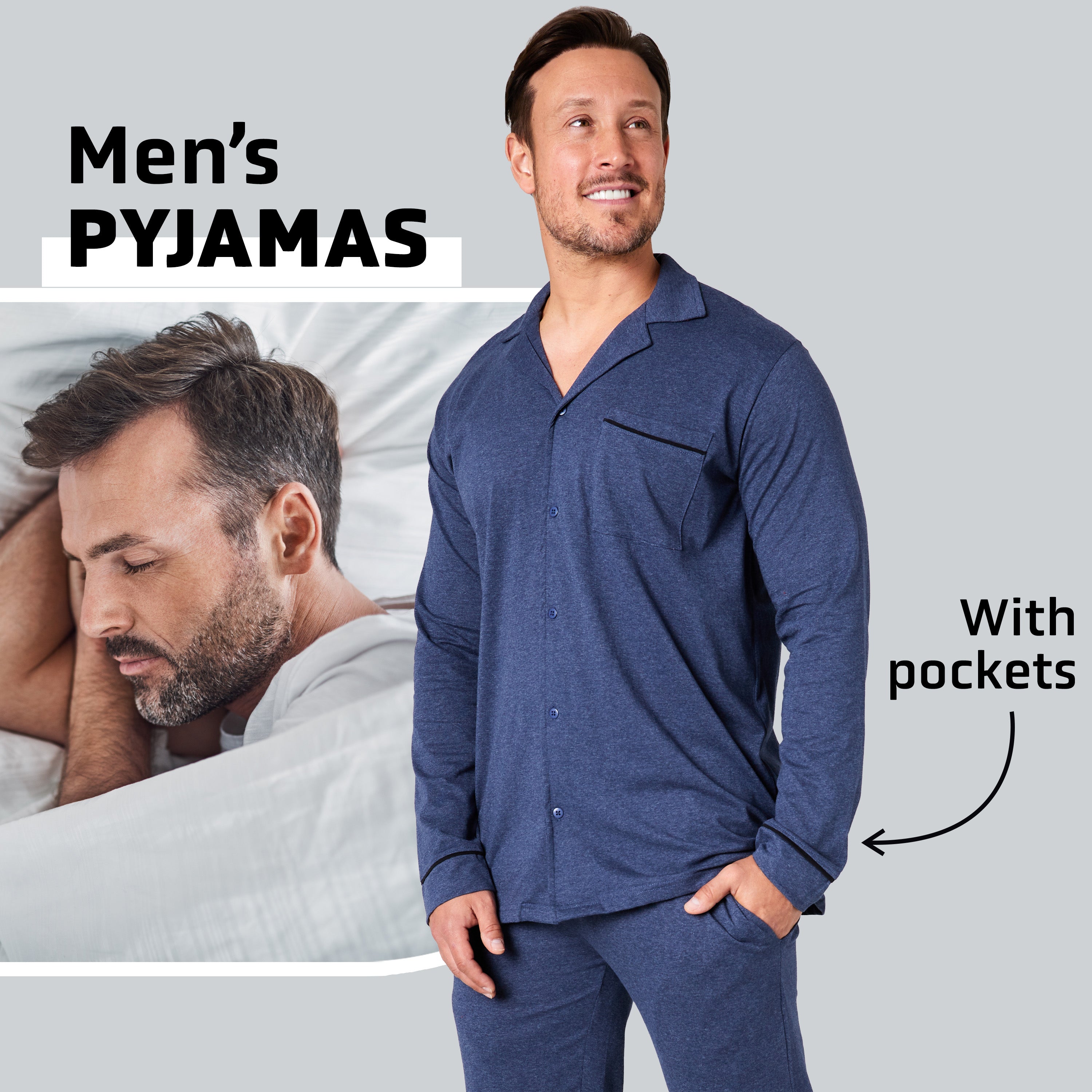 CiyComfort Mens Long Pyjama - Get Trend