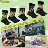 SHREK Men's Socks - Pack of 5 Calf Socks for Men - Get Trend