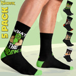 SHREK Men's Socks - Pack of 5 Calf Socks for Men - Get Trend