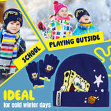 SPONGEBOB SQUAREPANTS Boys Winter Accessories Set - Gifts for Boys