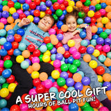 Ball Pit Balls Summer Outdoor Indoor Soft Balls for Kids - 1000 BALLS - Get Trend