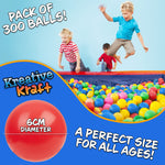 Ball Pit Balls Summer Outdoor Indoor Soft Balls for Kids  - 300 balls - Get Trend