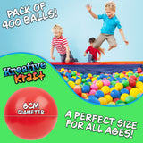 Ball Pit Balls Summer Outdoor Indoor Soft Balls - 400 Balls - Get Trend