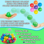 Ball Pit Balls Summer Outdoor Indoor Soft Balls - 400 Balls - Get Trend