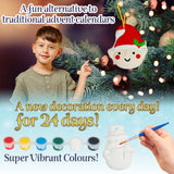 KreativeKraft DIY Decorations Advent Calendar 2024 Paint Your Own Decorations