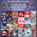 KreativeKraft Puzzle Advent Calendar 2024 Fun Christmas Countdown Calendar