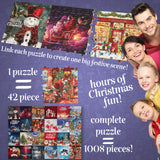 KreativeKraft Puzzle Advent Calendar 2024 Fun Christmas Countdown Calendar