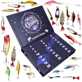 KreativeKraft Fishing Advent Calendar 2024, Christmas Countdown Calendar for Men