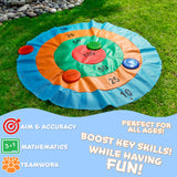 KreativeKraft Disc Throwing Game for Kids and Family, Outdoor Target Summer Garden Game - Get Trend