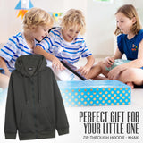 CityComfort Hoodies For Kids, CityComfort Plain Zip Up Hoodie - Get Trend