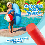 Swimming Pool Noodle for Kids and Adults -Pack of 1- Foam Swim Noodle Float Aid - Random Colour - Get Trend