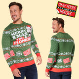 Only Fools and Horses Christmas Jumper for Men - Green - Get Trend