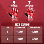 Liverpool F.C. Goalkeeper Gloves for Kids Teenagers - Size 5 - Get Trend