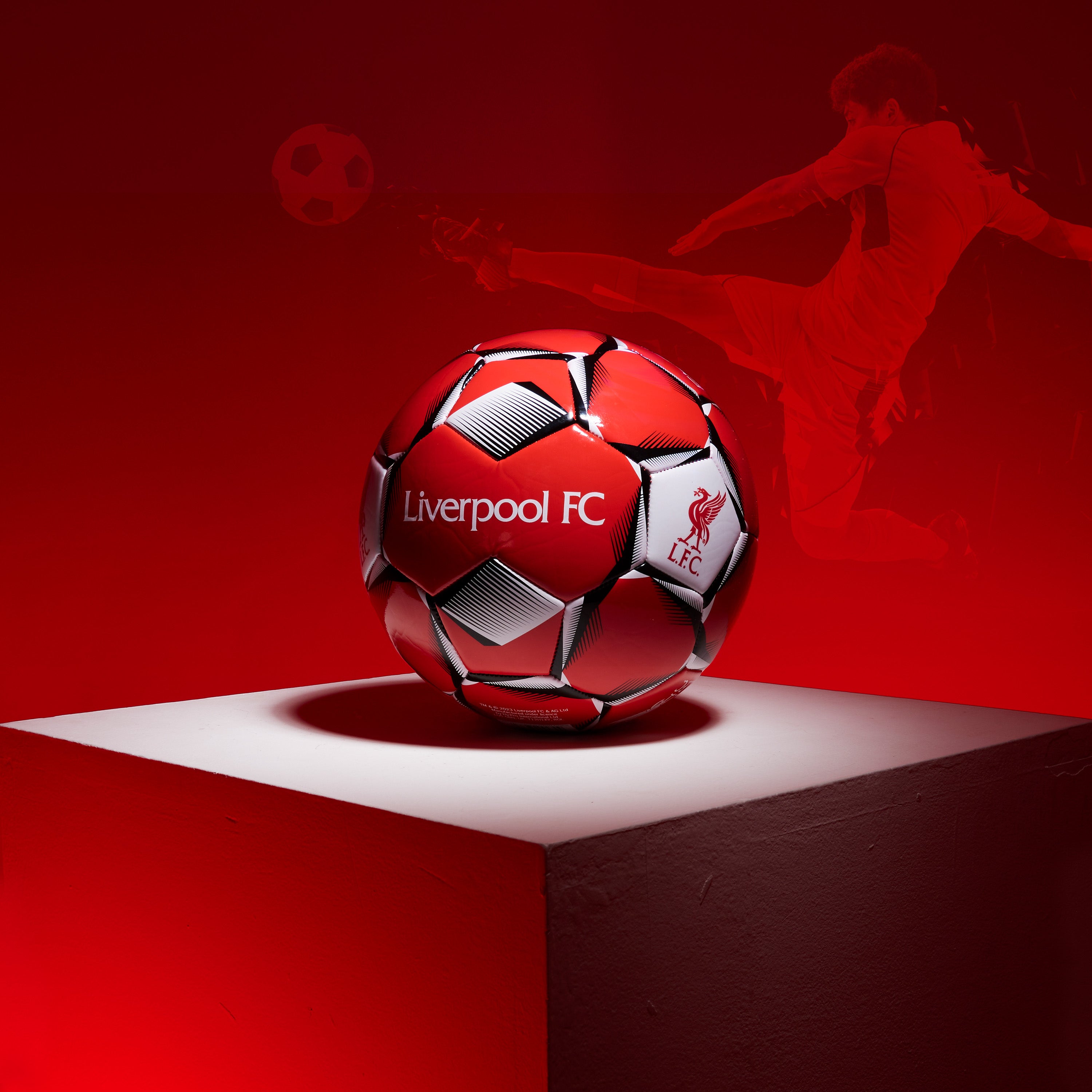 Liverpool F.C. Football Soccer Ball for Adults & Teenagers - Size 5 - Get Trend