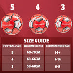 Liverpool F.C. Football Soccer Ball for Adults & Teenagers - Size 4 - Get Trend