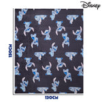 Disney Stitch Fleece Blanket Super Soft Blanket - Blue Stitch - Get Trend