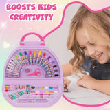 L.O.L. Surprise! Painting Art Set - Kids Colouring Sets - Pink 40 Pcs - Get Trend