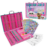 L.O.L. Surprise! Painting Art Set - Kids Colouring Sets -Pink 130 Pcs - Get Trend