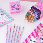 L.O.L. Surprise! Colouring Pencils for Kids - 72 Pencils Colouring Box - Get Trend