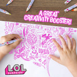 L.O.L. Surprise! Colouring Pencils for Kids - 72 Pencils Colouring Box - Get Trend