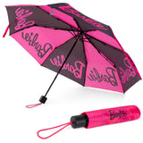 Barbie Umbrella for Women Teens Kids - Folding Telescopic Umbrella