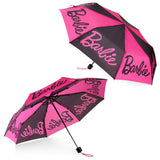 Barbie Umbrella for Women Teens Kids - Folding Telescopic Umbrella