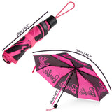 Barbie Umbrella for Women Teens Kids - Folding Telescopic Umbrella