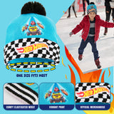 Hot Wheels Boys Winter Accessories Set for School or Travel - Boys Gifts