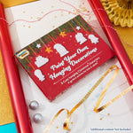 KreativeKraft Kids Paint Your Own Christmas Decorations Set -  Painting Set (Set of 8) - Get Trend