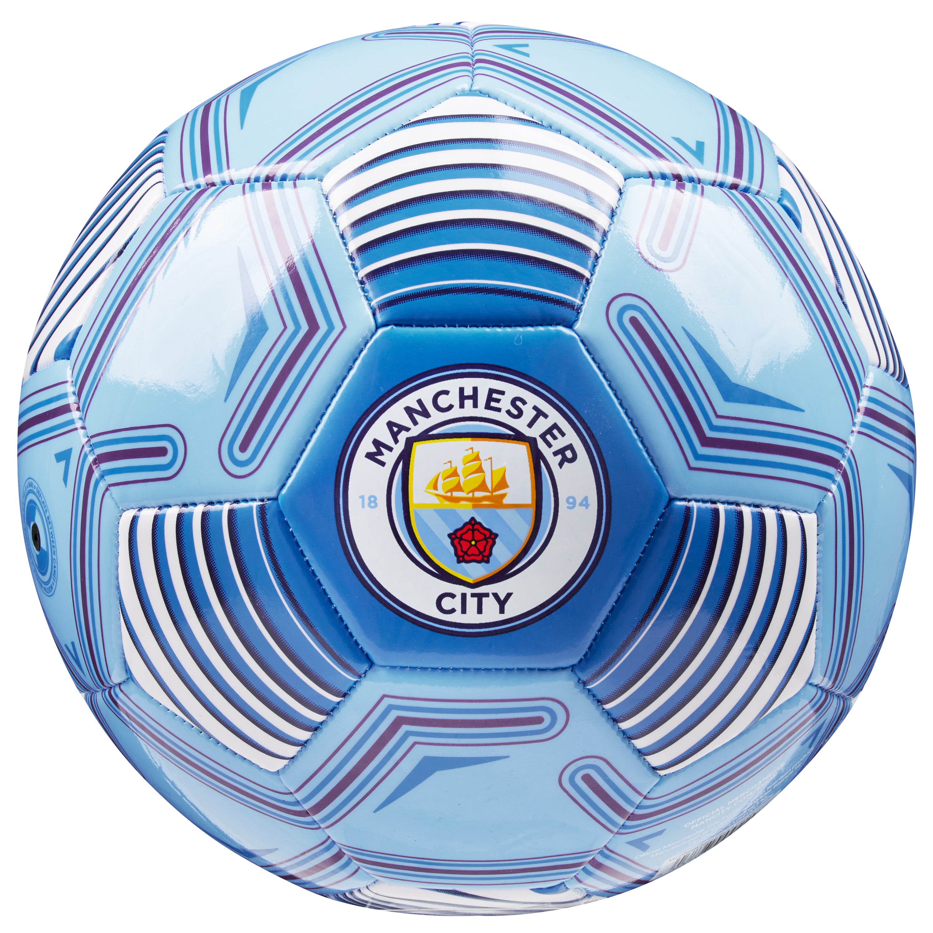 Manchester City F.C. Football Soccer Ball for Adults & Teenagers - Size 3 - Get Trend