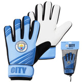 Manchester City F.C. Goalkeeper Gloves for Kids - Size 5 - Get Trend