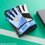 Manchester City F.C. Goalkeeper Gloves for Kids - Size 5 - Get Trend