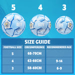 Manchester City F.C. Football Soccer Ball for Adults & Teenagers - Size 5 - Get Trend