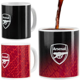 Arsenal F.C. Coffee Mug, 320ml Ceramic Heat Colour Changing Mug Supporters' Gear