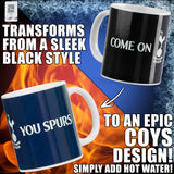 Tottenham Hotspur F.C. Coffee Mug, 320ml Ceramic Heat Colour Changing Mug - Gifts for Him