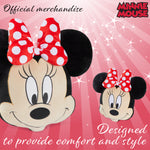 Disney Cushions, 3D Plush Cushions for Sofa or Bed - Black Minnie - Get Trend