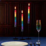 Deco Express Dinner Candles Pack of 6 - Multicolored - Get Trend