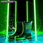 Minecraft Kids Wellies, Gamer Wellington Boots for Boys and Girls - Get Trend