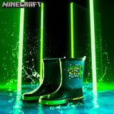 Minecraft Kids Wellies, Gamer Wellington Boots for Boys and Girls - Get Trend