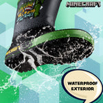 Minecraft Kids Wellies, Gamer Wellington Boots for Boys and Girls - Get Trend