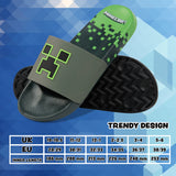 Minecraft Sliders for Boys and Teenagers Kids Flip Flops - Get Trend